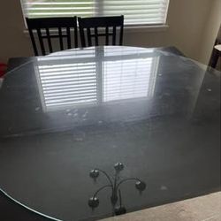 62’ glass table top cover