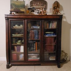 Solid Mahogany Bookcase