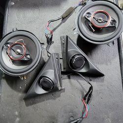 Ek coupe/hatch tweeters and door speakers