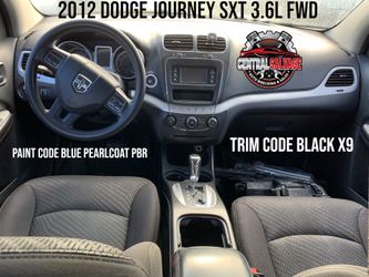 2012 Dodge Journey SXT 3.6L FWD Partout parts only