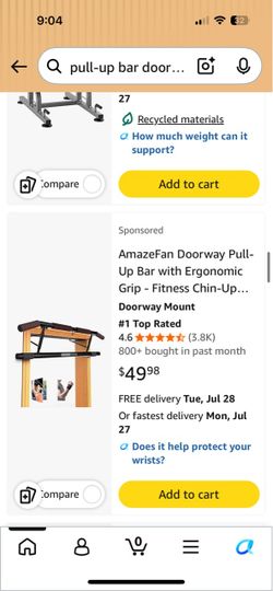 Pull up bar