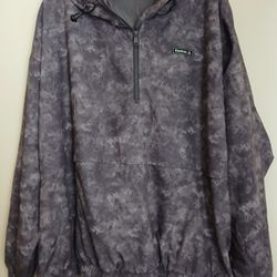 Women's Reebok Camo Windbreaker XXL 