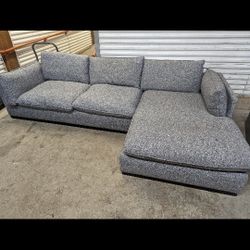 Grey 2pc Couch Set