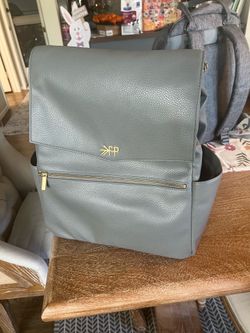 Freshly Picked Gray Classic Diaper Bag