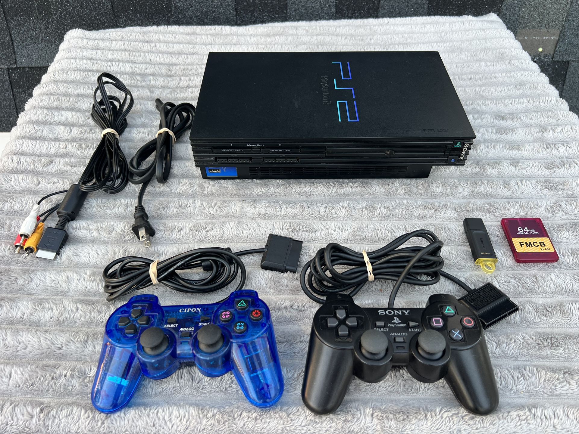 PlayStation 2 With 30 Games