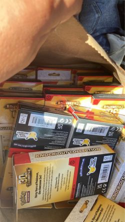 Pokémon knockout box