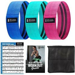 NWT NEW Fitness Insanity Resistance Booty Thigh Bands Set of 3