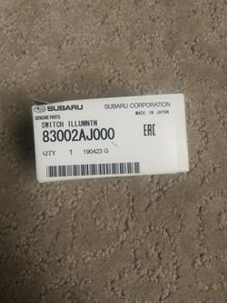 Subaru dimmer switch genuine OEM