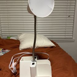 Desk Lamp, organizer, and charger 