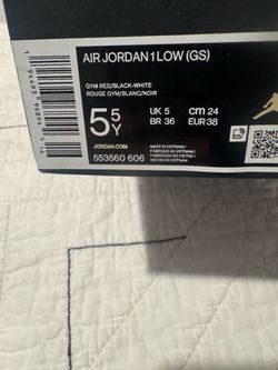 Nike jordan bred reverse size 5 1/2