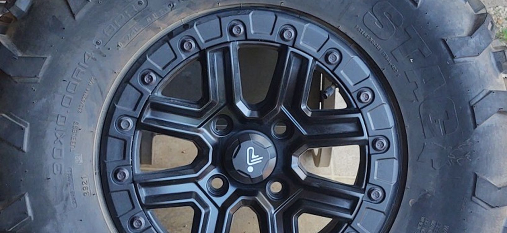 Side X Side Spare Tire