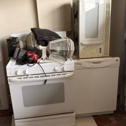 Stove Dishwasher And Microwave 