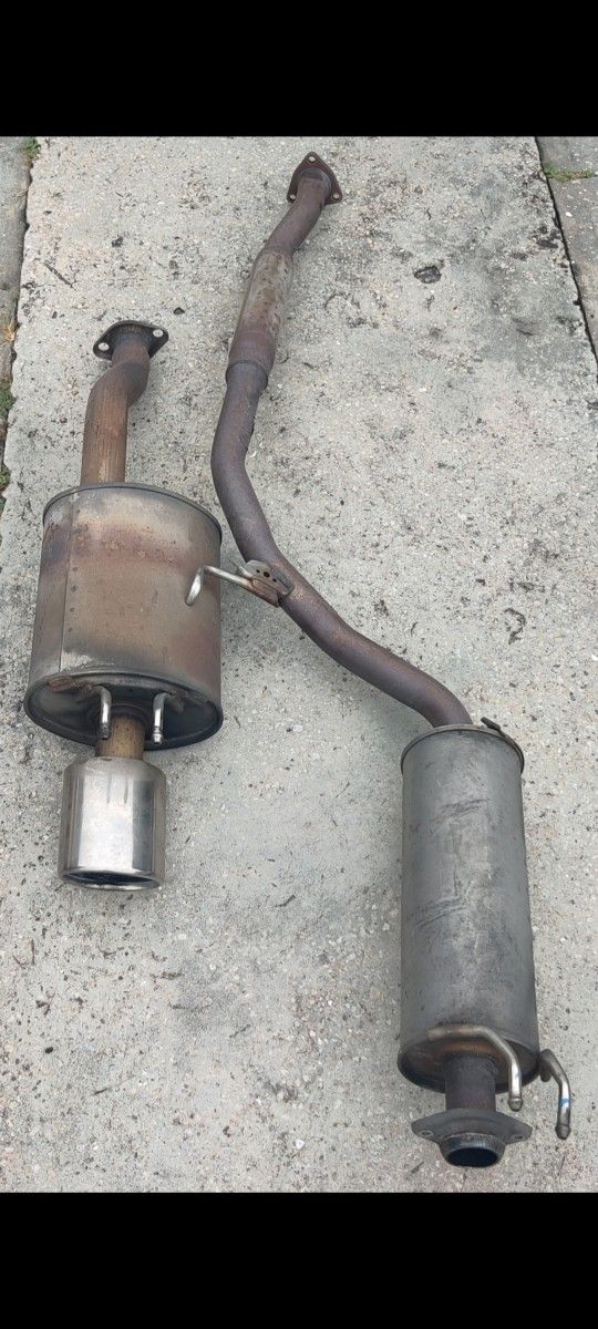 Civic Si Stock Exhaust