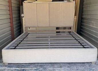 Upholstered King Size Bed Frame