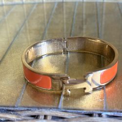 2000 Hermes “ H” Bracelet Orange