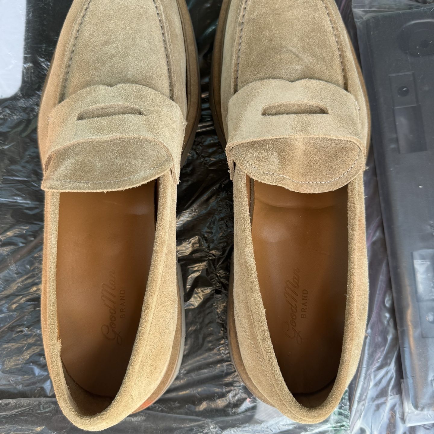LEXINGTON SUEDE‎ LOAFERS BY GOOD MAN Mens Lexington Penny Loafer Light brown | G.H. Bass main image 4