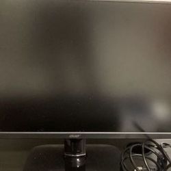 Acer Computer Monitor (like new w/ power & HDMI cable)