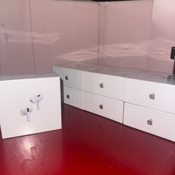 Brand new unopened Apple AirPod Pro 2nd GEN, USB-C WITH Noice cancellation! Also has a 12 month warranty!