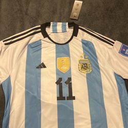 Argentina Jersey Di Maria XL