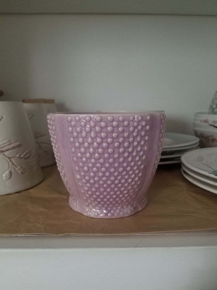 Chic Ceramic Pink Pot