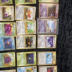 Japanese Pokemon Cards
