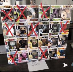 Funko pops lot grails chase & horror