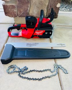 Milwaukee Fuel 2827-20 M18 18 Volt FUEL 20" Dual Battery Chainsaw (Tool only) New