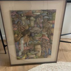 Canvas Painting Bali Marketplace