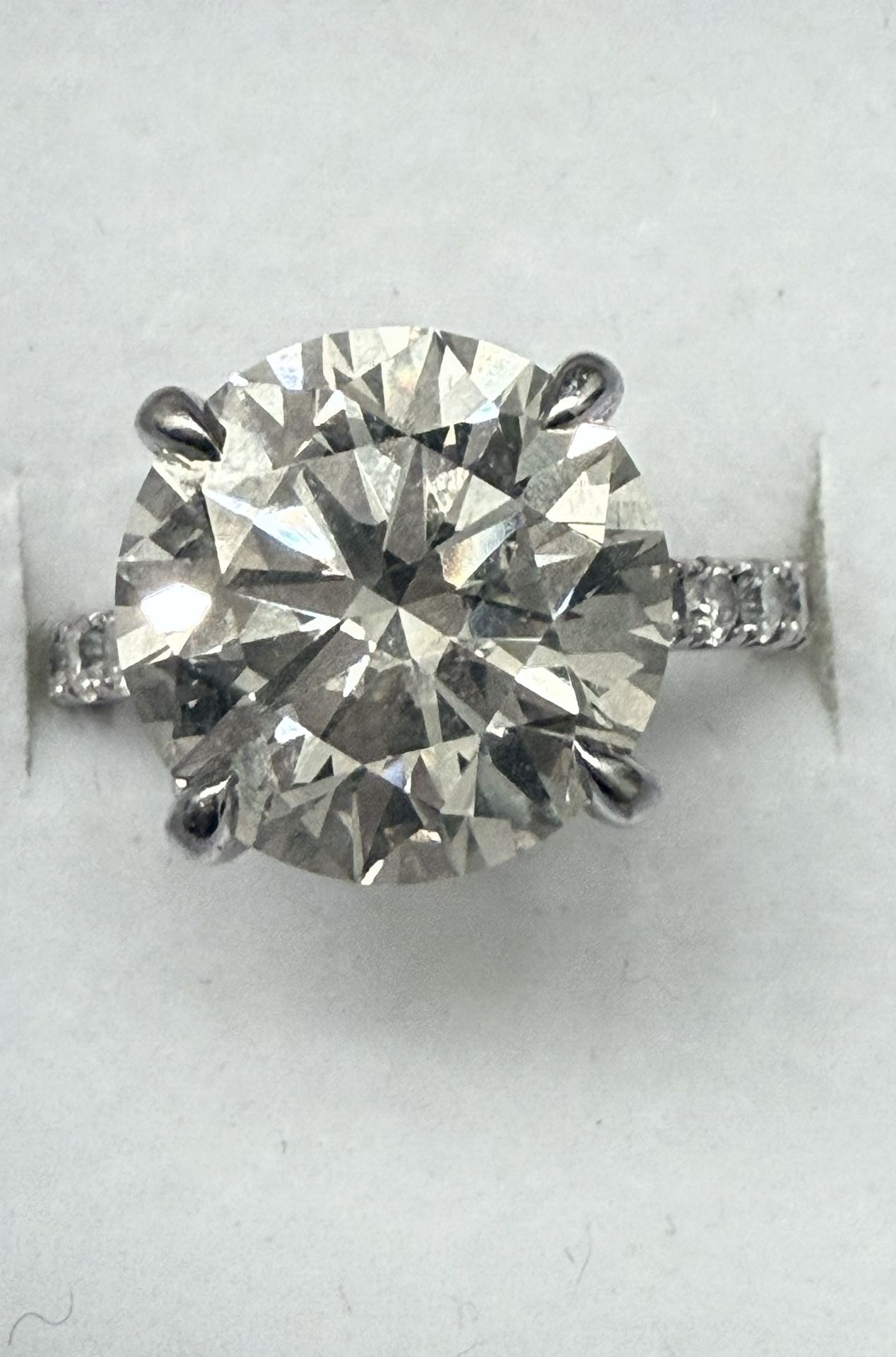 Diamond Engagement Ring 5.98ct 14k Gold