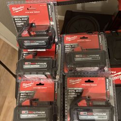Milwaukee M18 battery bundle