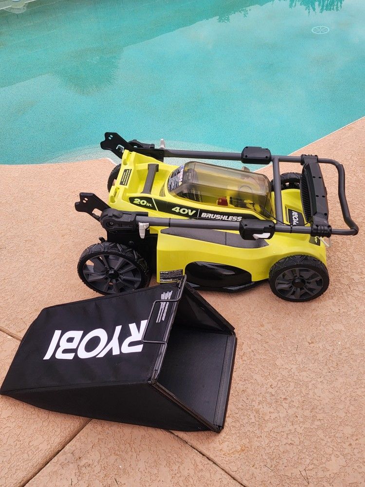 Ryobi 20 in. 40V Brushless Lawn Mower