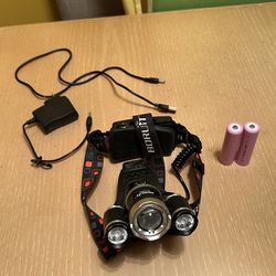 Rechargeable LED Headlamp – Boruit RJ-3000 (Very Bright)