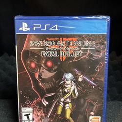Sword Art Online: Fatal Bullet - PS4 - Brand New | Factory Sealed
