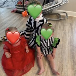 Beetlejuice Costumes 12-18 mo. 