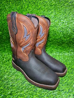 ARIAT MEN'S WATERPROOF STEEL-TOE WORK BOOT 11EE