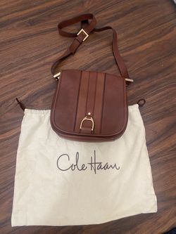 Leather cross bag