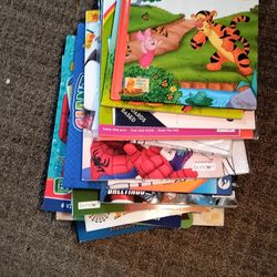 Children's Books Coloring Books And Crayolas Learning Letters Total Of 21