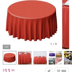 120”Tablecloths 