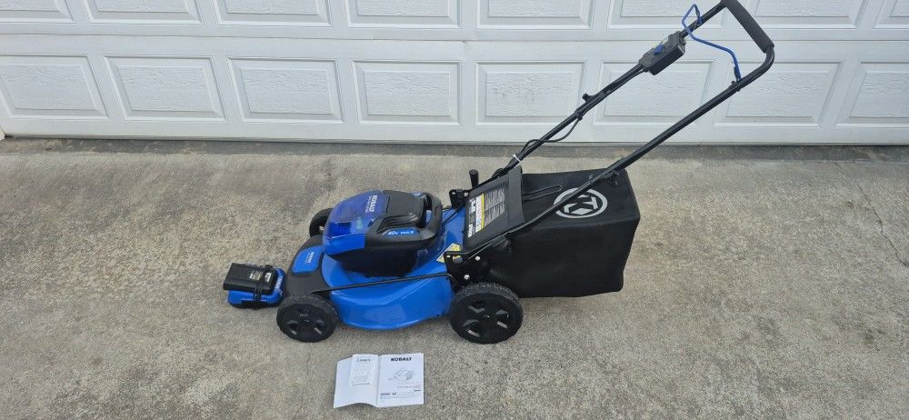 KOBALT 40 V BRUSHLESS Lawnmower