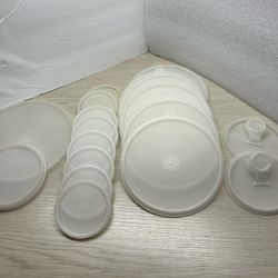Vintage Tupperware Sheer Lid Set-Reduced Again 