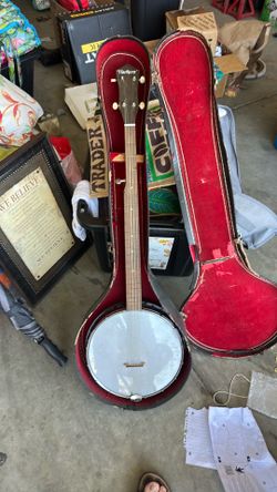 Harmony 4 string banjo