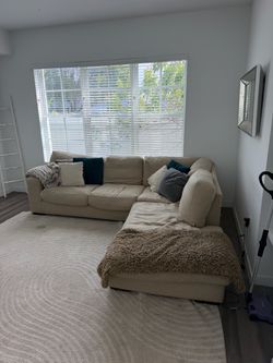 Creme Colored Couch