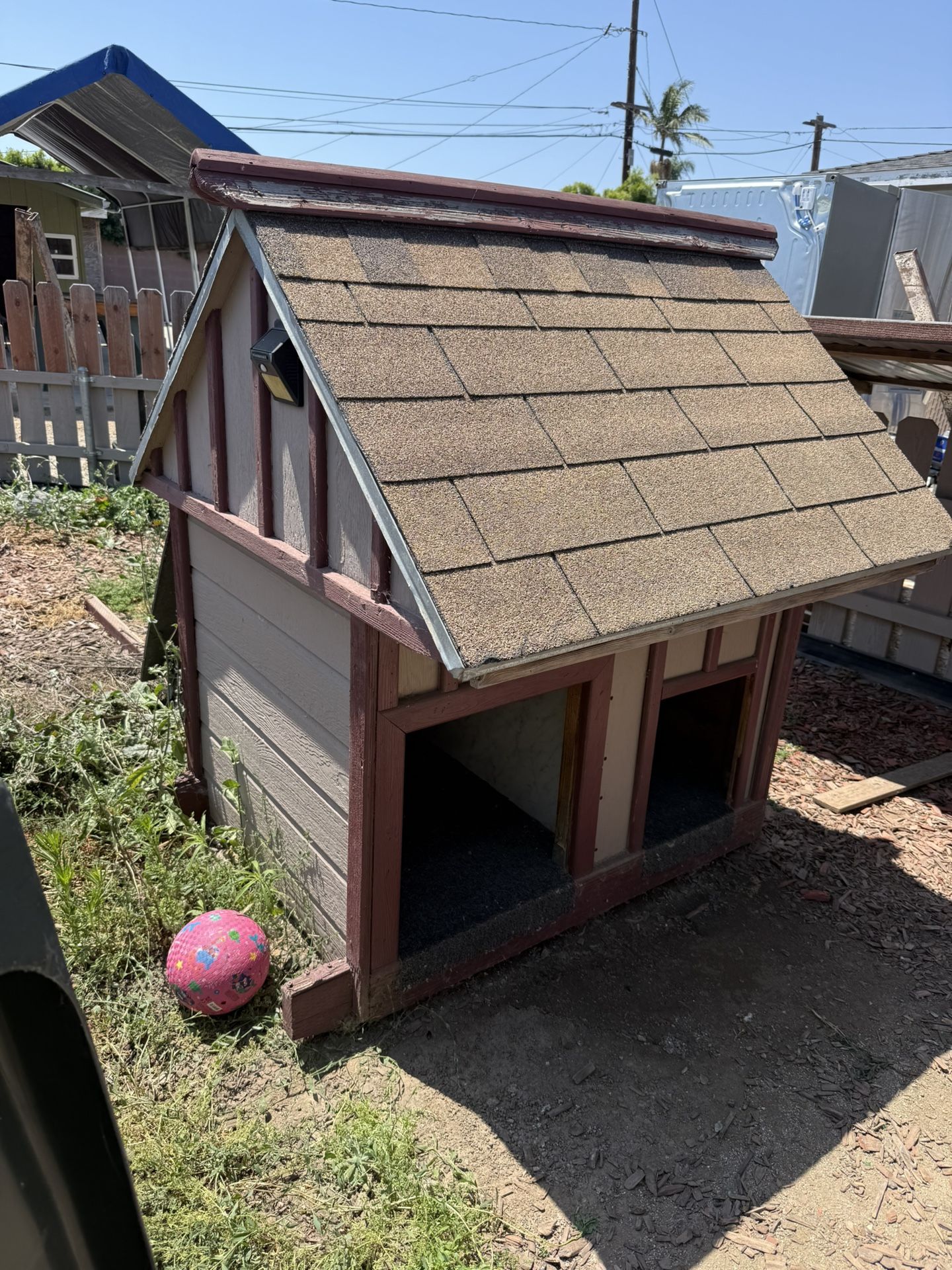 Hand built Dog House