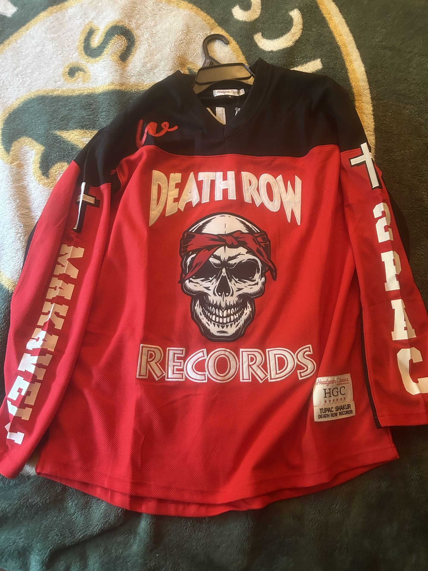 Death row Records, Tupac Hockey Jersey