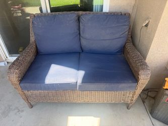 Patio couch furniture