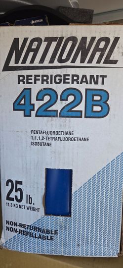 R-422 B Air Conditioning Refill 25 Lbs. $220