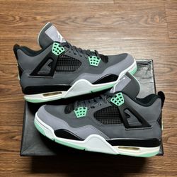 jordan 4 green glow size 7.5