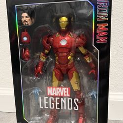 Hasbro Marvel Legends Comics Super Hero Iron Man (12 Inch Figure) premium deco, High Quality detailed styling