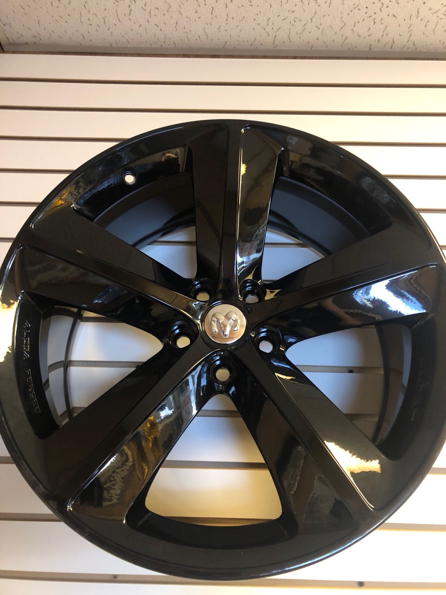 OEM SRT8 wheels 20 inch, coming off dodge challenge SRT8, refurbished diamond black finish $975 for set of 4 20” rims.