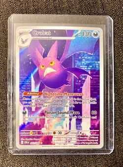 Crobat Full Art Choas Rising IR